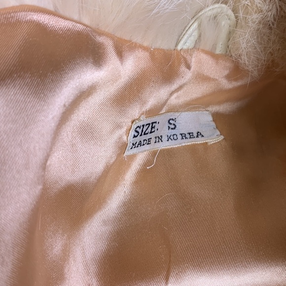 Rabbit fur jacket ladies size S - Picture 3 of 10